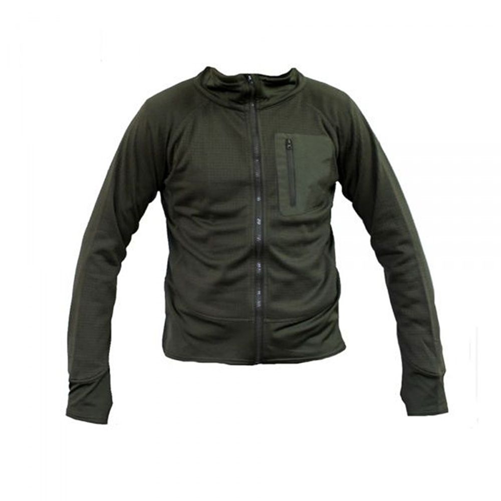 

Тактическая флисовая рубашка MIL-TEC THERMOFLEECE OD XXL Зеленый