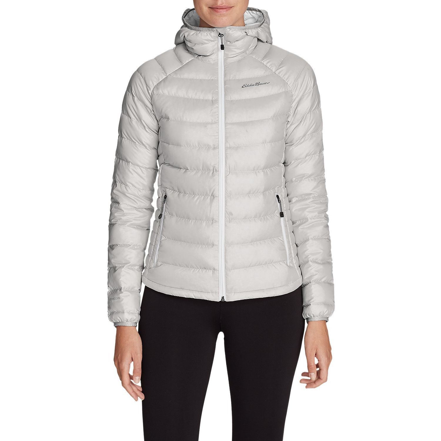 

Куртка Eddie Bauer Womens Downlight StormDown Hooded Jacket FROST GRAY  Серый, Куртка Eddie Bauer Womens Downlight StormDown Hooded Jacket FROST GRAY S Серый