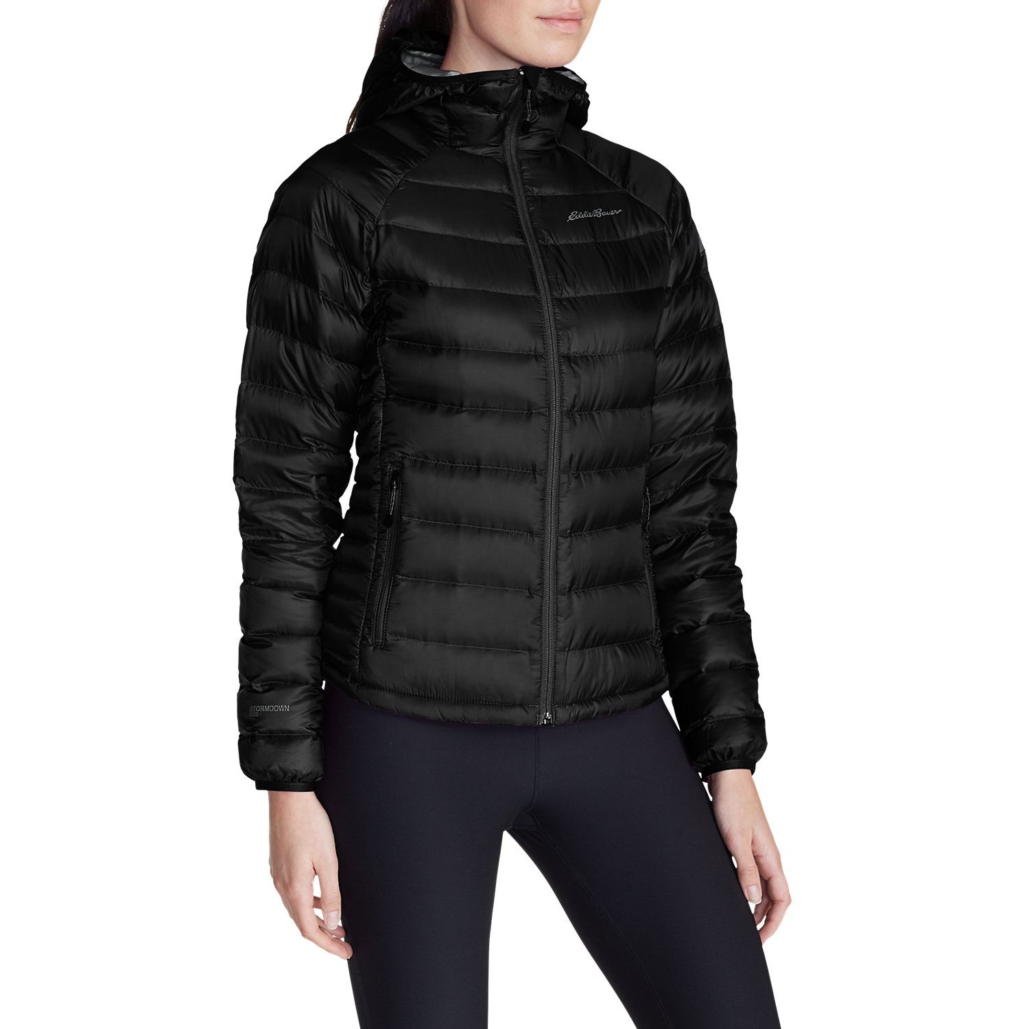 

Куртка Eddie Bauer Womens Downlight StormDown Hooded Jacket BLACK  Черный, Куртка Eddie Bauer Womens Downlight StormDown Hooded Jacket BLACK XS Черный