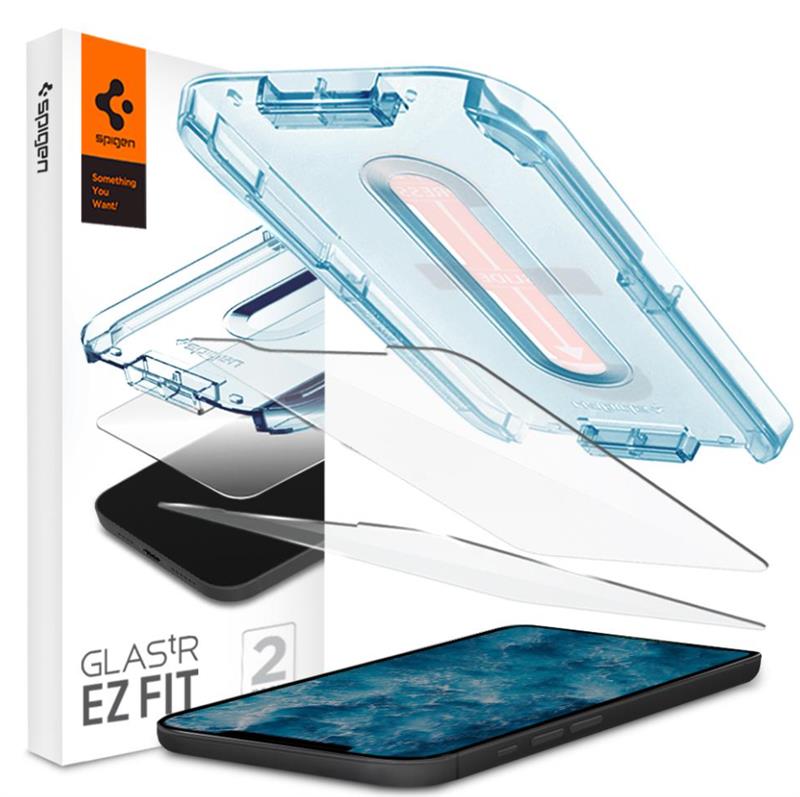 

Защитное стекло Spigen tR EZ Fit для Apple iPhone 12/12 Pro