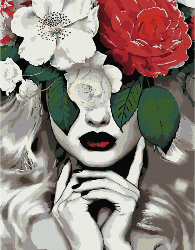 

Картина по номерам Rosa Start Flower Queen 35х45см (4823098526230)