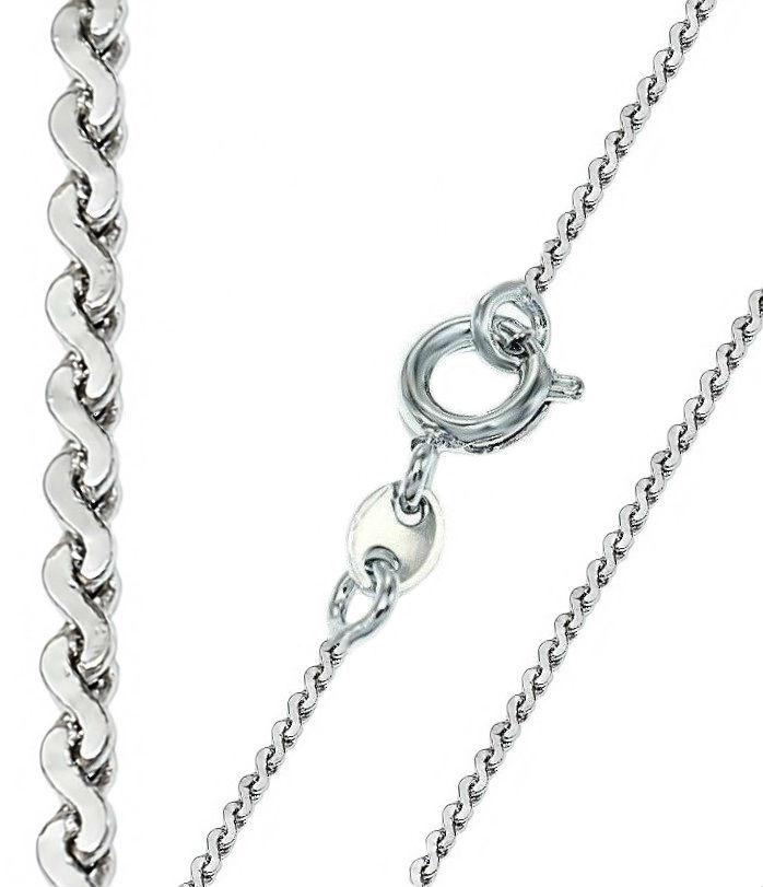 

Цепочка Xuping 1 мм. длина 46 см. Медицинское золото Родий хцс-009