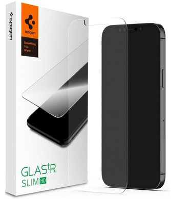 

Защитное стекло Spigen tR HD для Apple iPhone 12 Pro Max