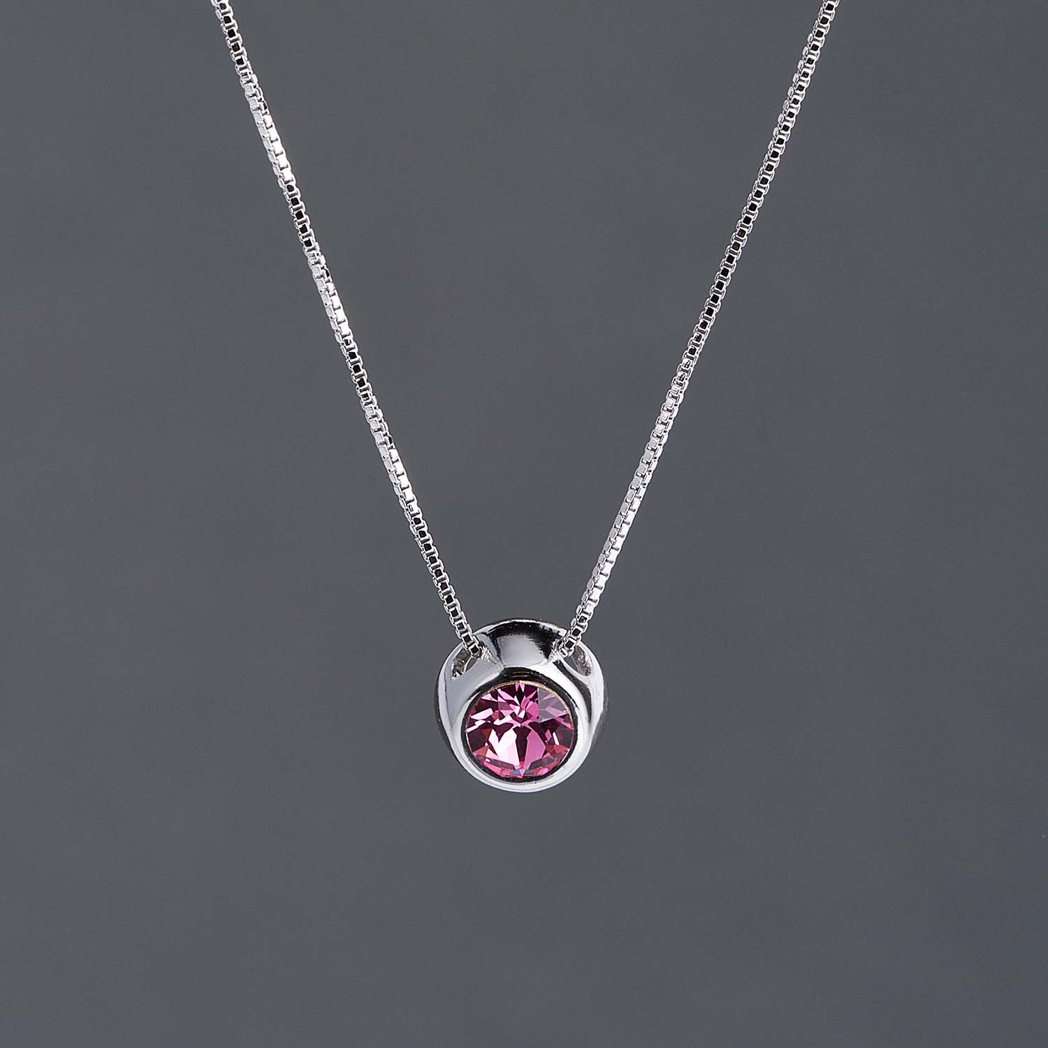 

Кулон с цепочкой Xuping SWR-61 с камнями Swarovski