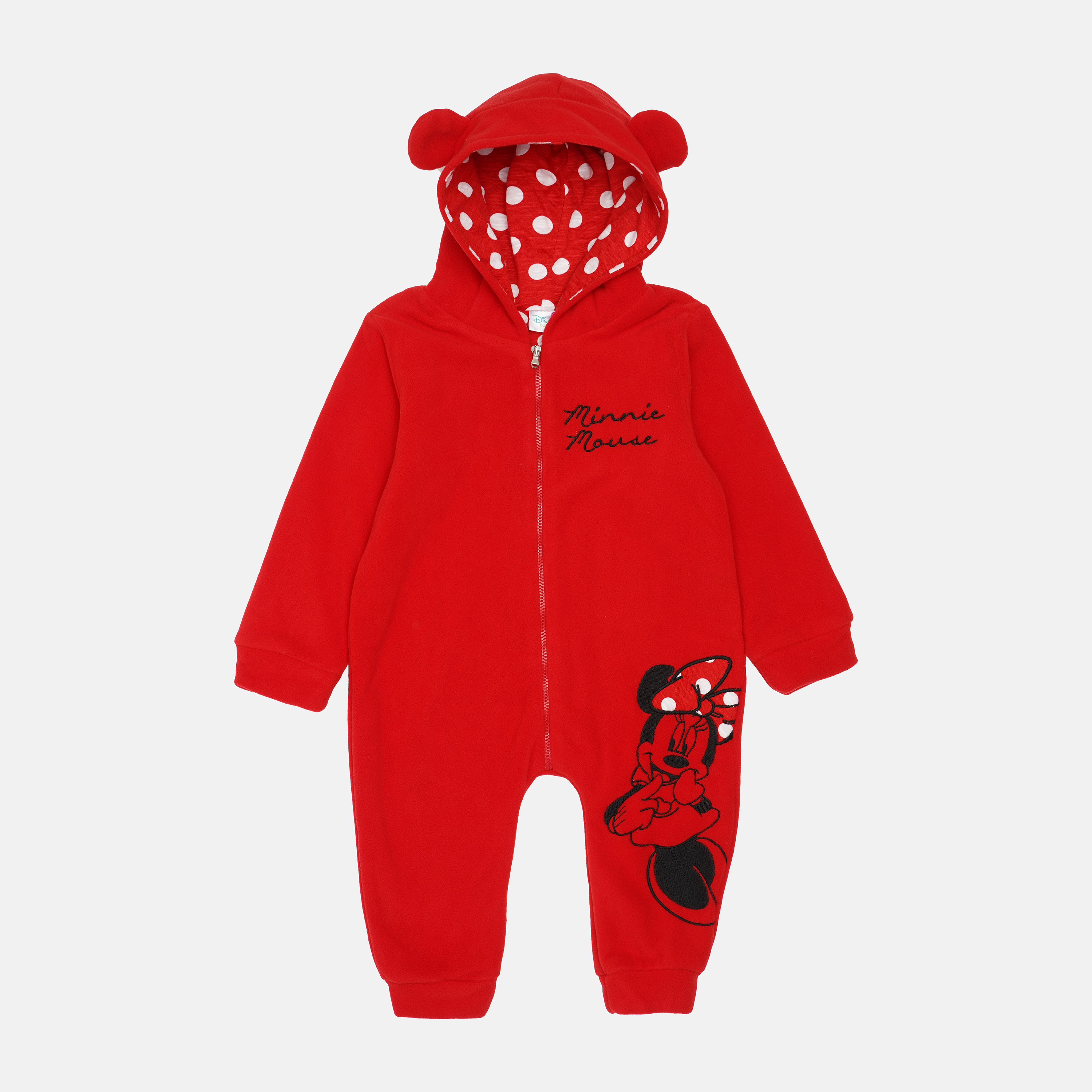 

Теплый человечек Disney Minnie Mouse KZ15888 86-92 см Красный с бордовым