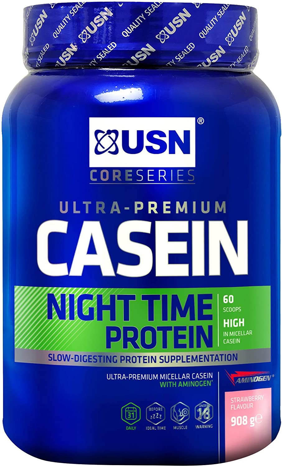 

Протеин USN Casein Night Time Protein 908 г (4384303637)