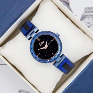 

Женские часы Dior Blue 002 Diamonds Blue-Black 1087-0071