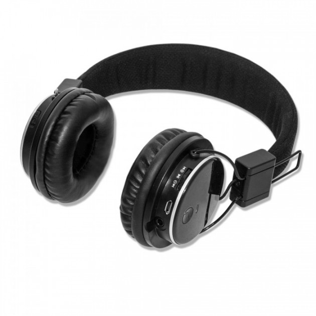 

Беспроводные Bluetooth ( блютуз ) наушники Atlanfa AT-7611 + MP3 плеер и FM радио Black (flo2019)