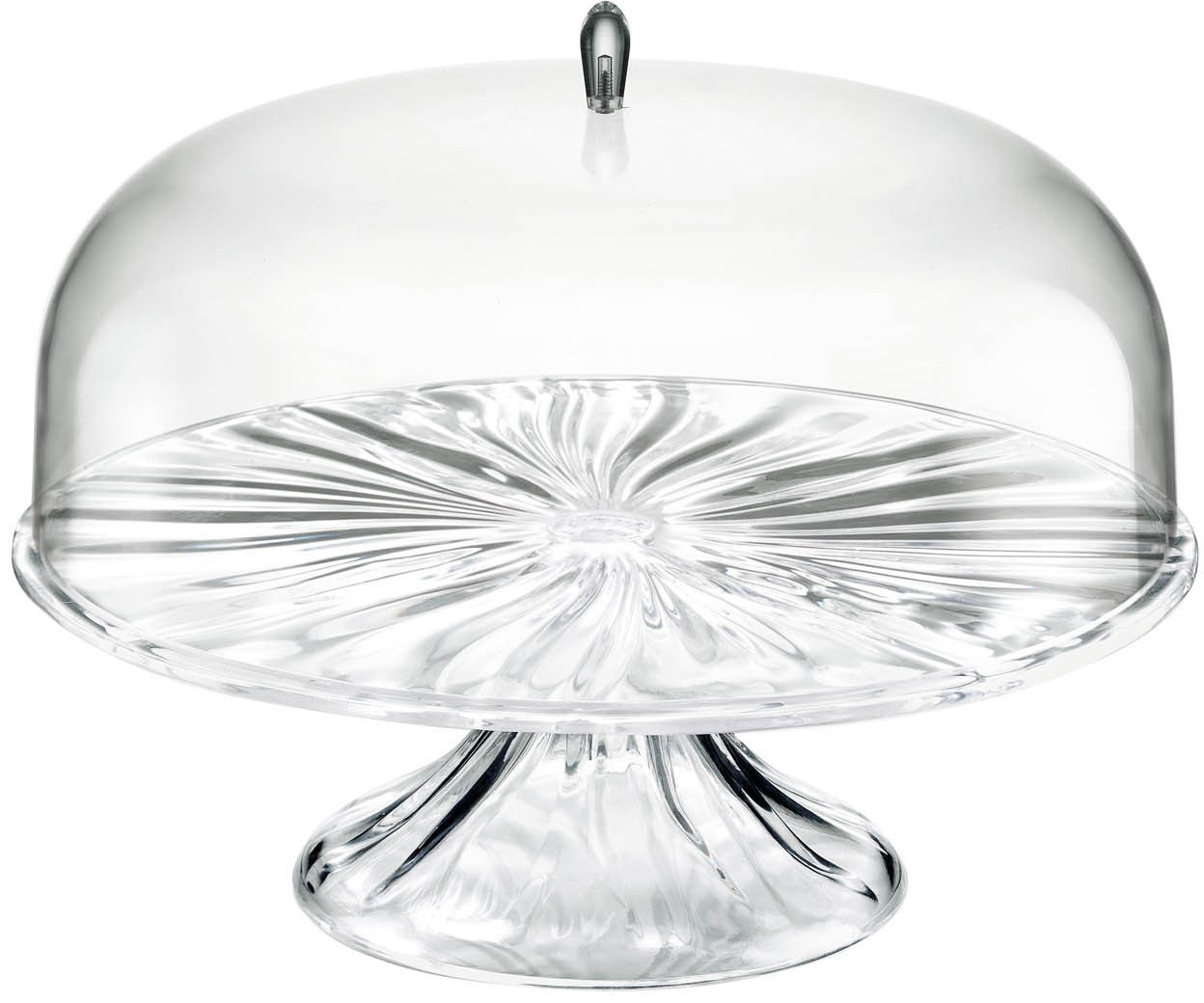 

Тортовница с крышкой Guzzini Cake Aqva With Dome