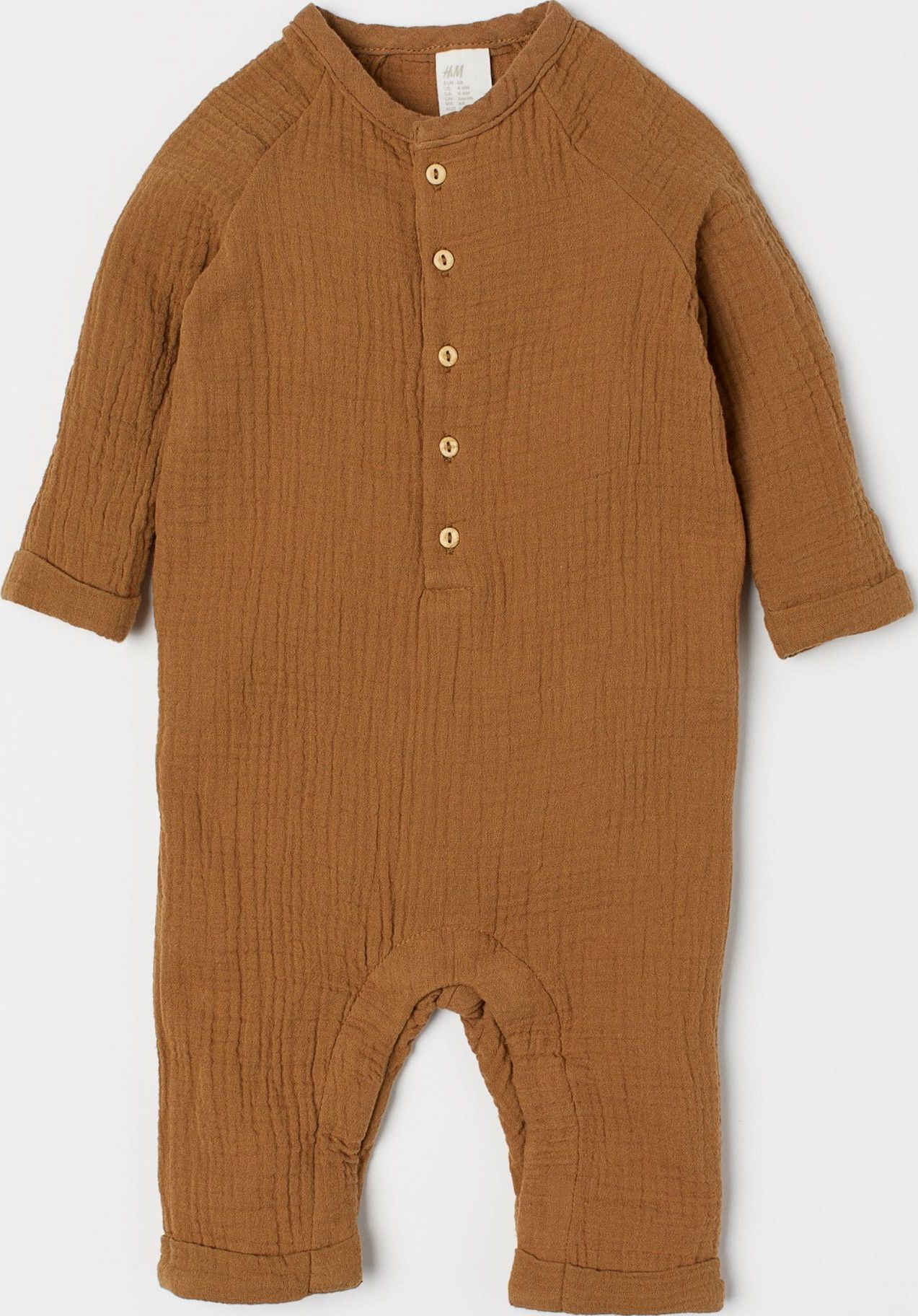 

Комбинезон-слип H&M 0738462 92 см Коричневый