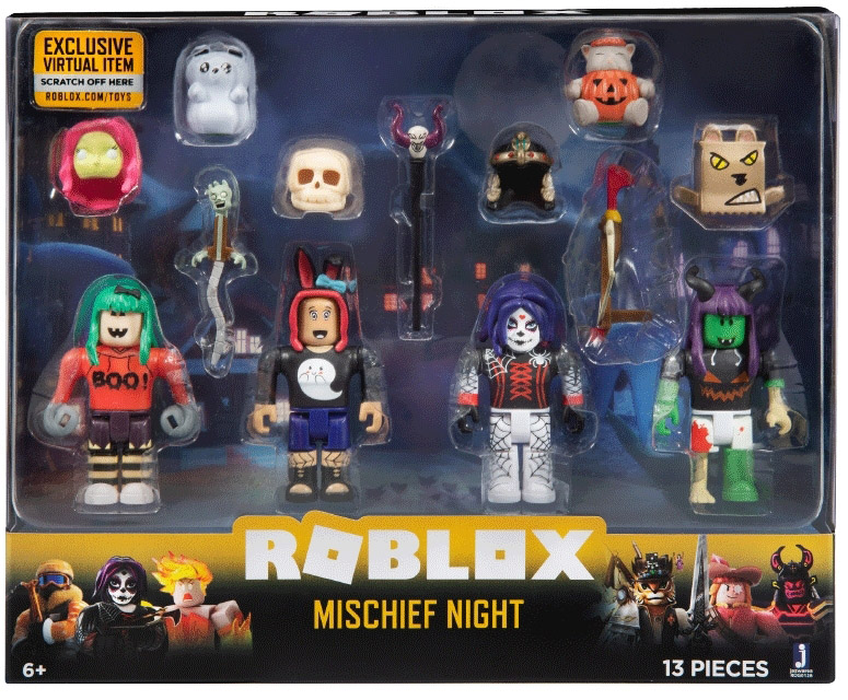 

Игровая коллекционная фигурка Roblox Jazwares Mix & Match Set Mischief Night W4 (ROG0126)