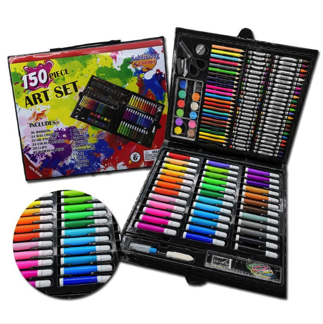 

Большой набор для рисования Art set на 150 предметов набор для творчества