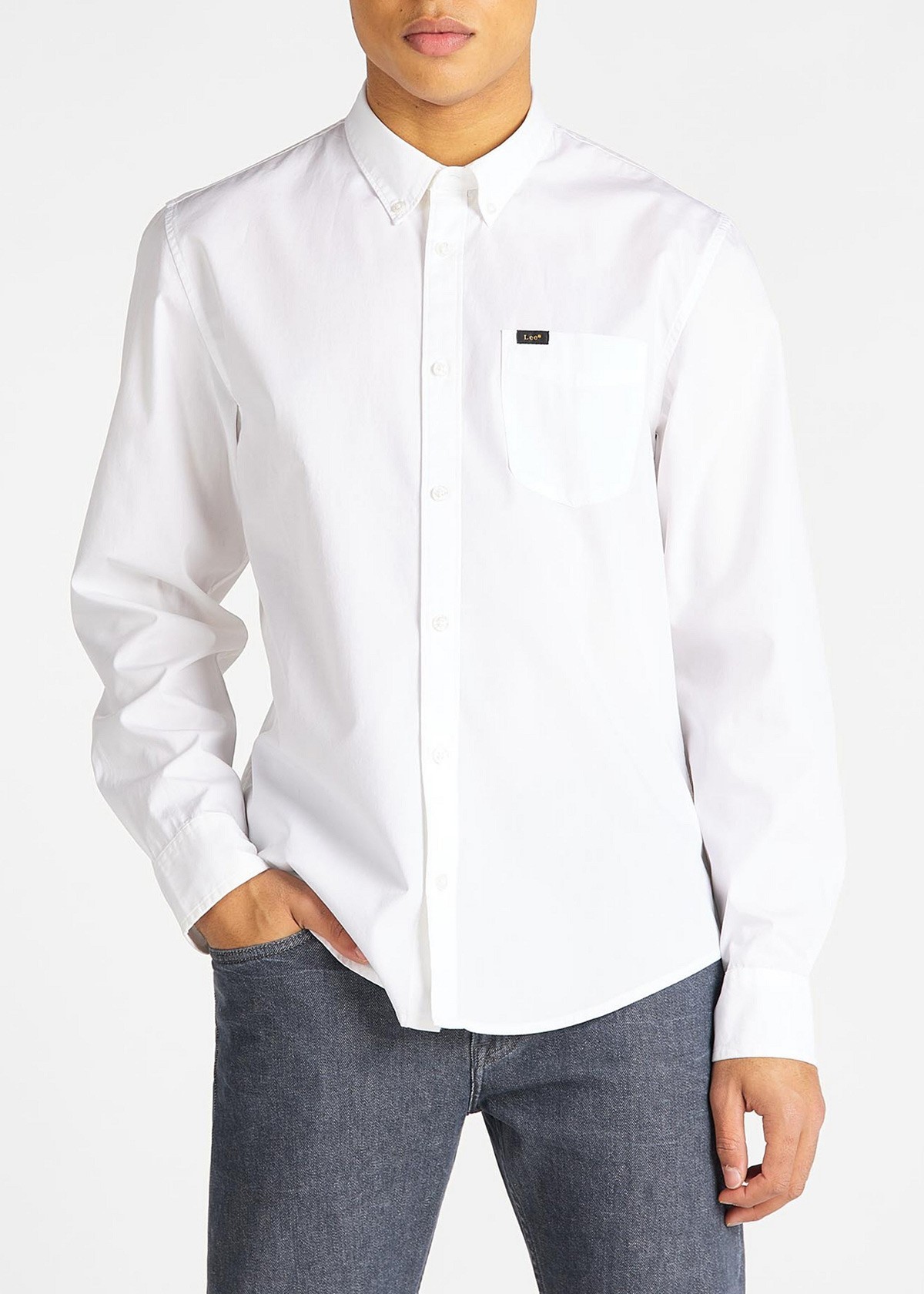 

Рубашка Lee Long Sleeved Regular Fit Белый XXL-00