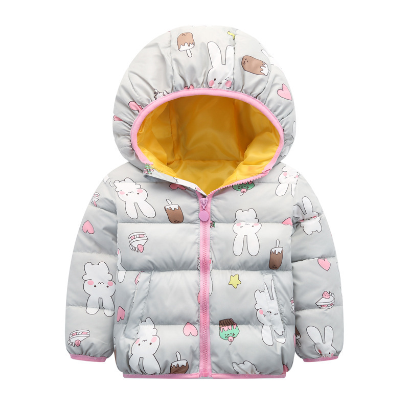 

Куртка для девочки демисезонная Bunny and sweets Berni Kids (130) Серый