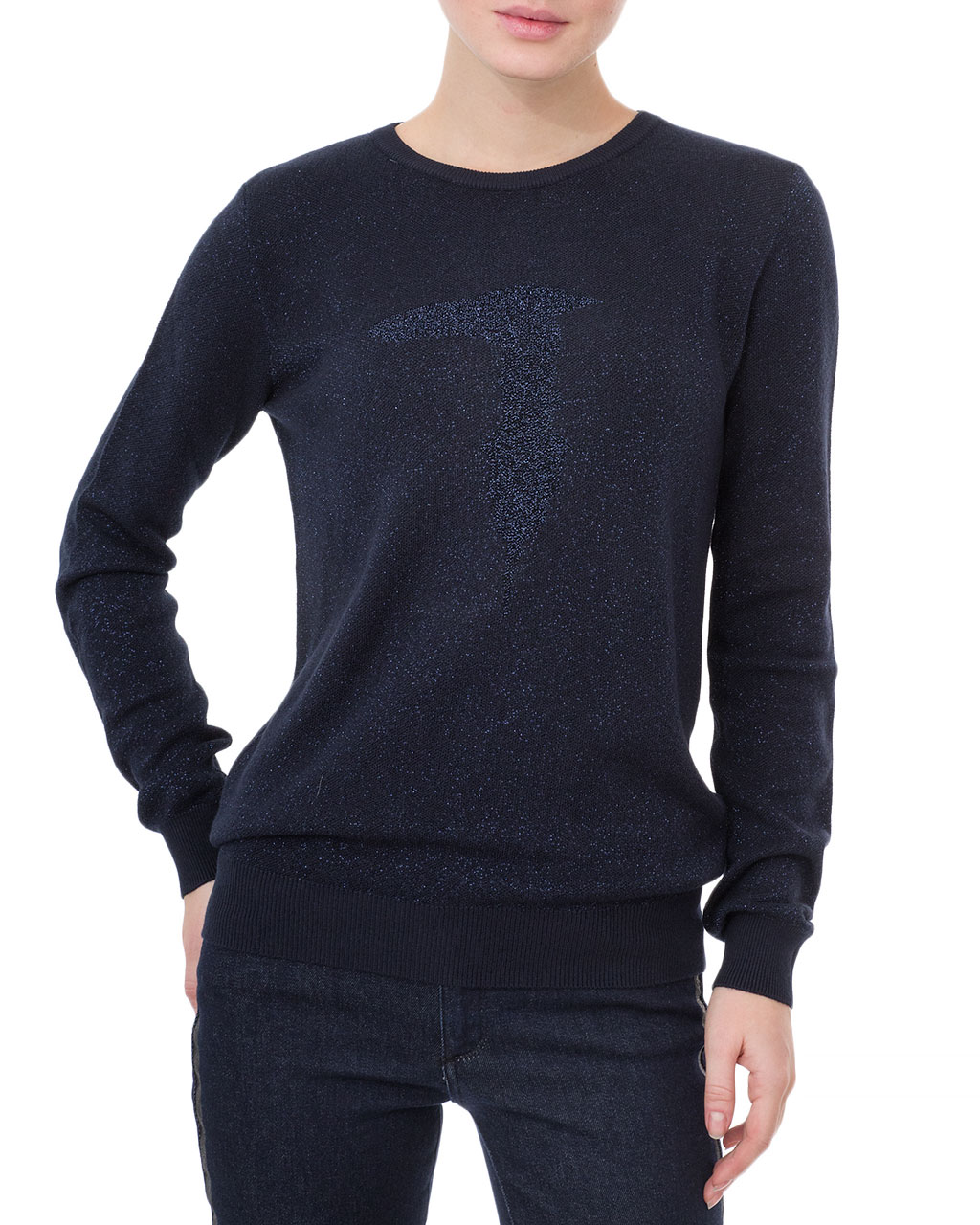 

Джемпер жіночий TRUSSARDI JEANS (56M00216-OF000403-U290/19-20) Синій S