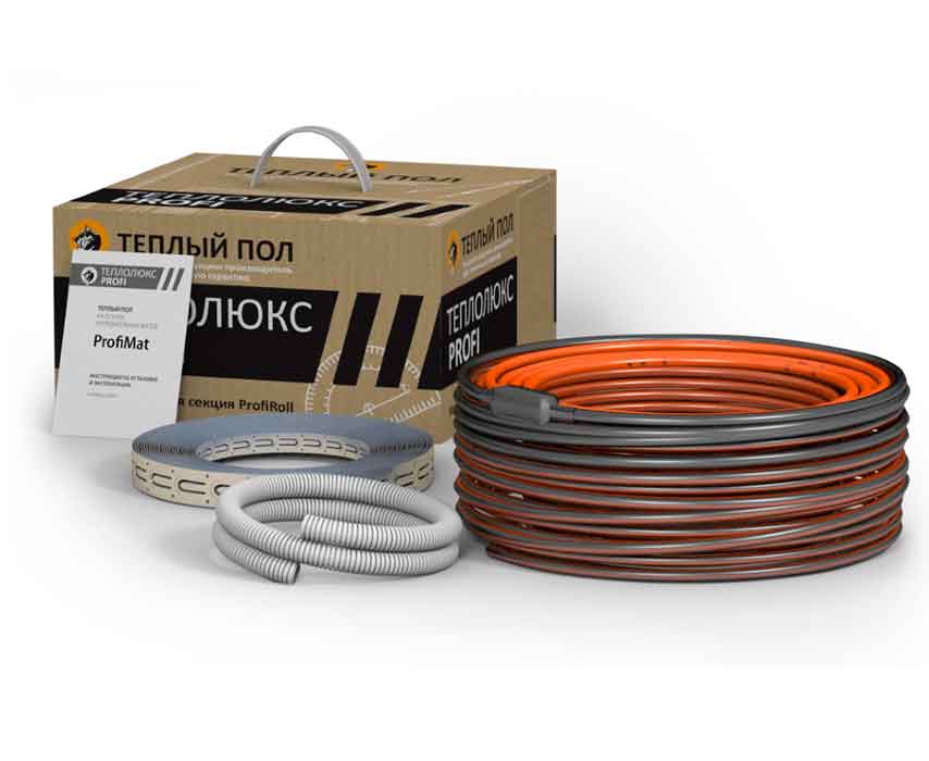 

Нагревательный кабель Teploluxe ProfiRoll 3.7 м.кв - 540 Вт - 31.5м