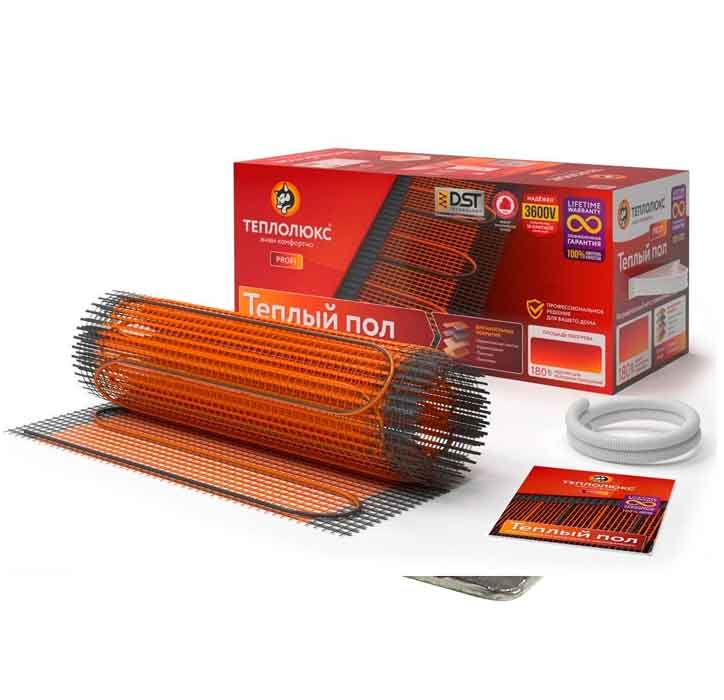 

Нагревательный мат Teploluxe ProfiMat 180 3.5 м.кв - 630Вт