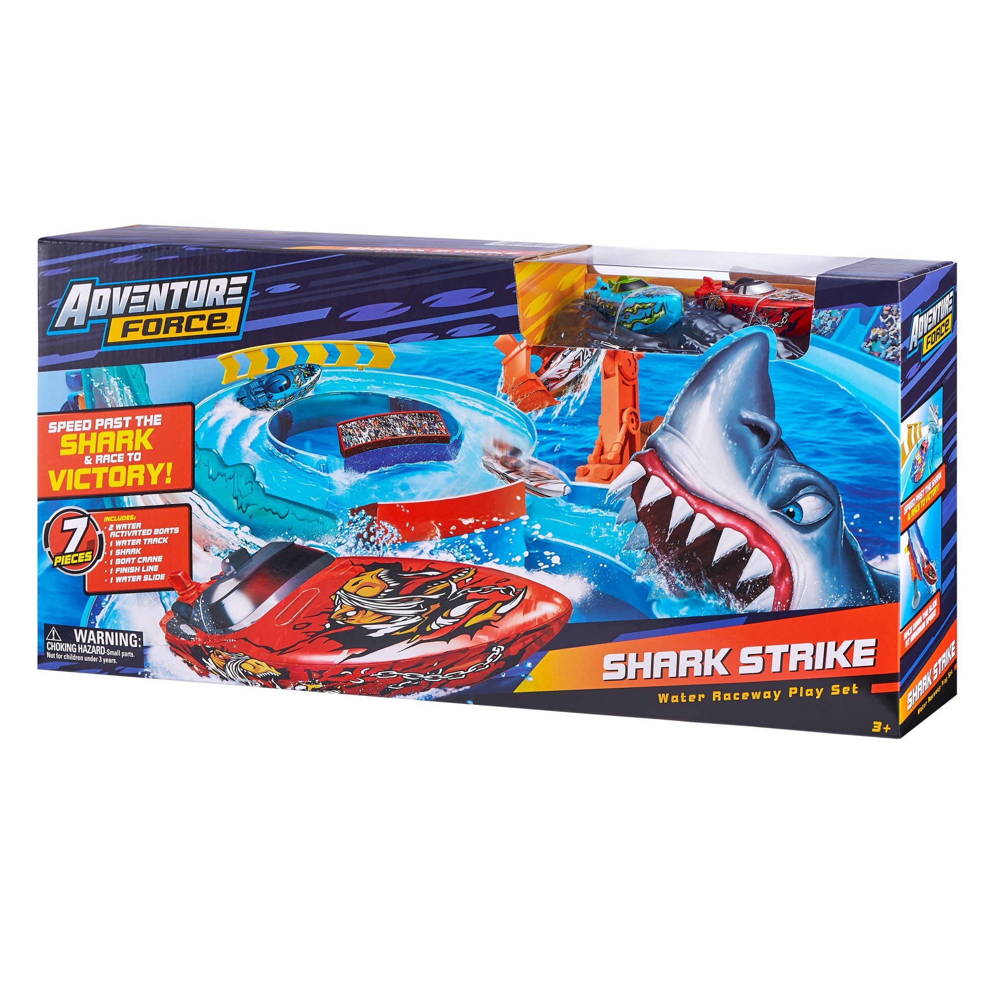 Игровой набор Adventure Force Shark Strike Water Raceway – фото, отзывы,  характеристики в интернет-магазине ROZETKA от продавца: COSMOTOYS | Купить  в Украине: Киеве, Харькове, Днепре, Одессе, Запорожье, Львове