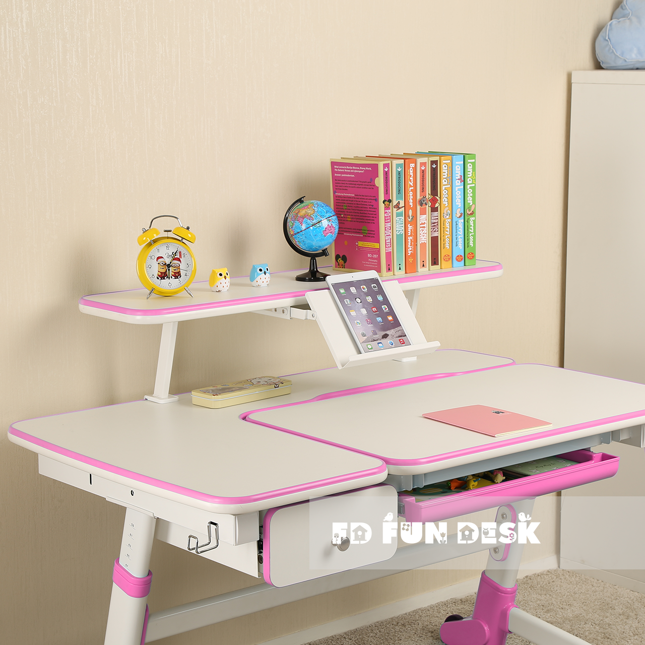 

Полка для книг SS16W FunDesk Pink