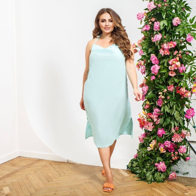 

Платье 0101 Brand 2321 46-48 Бирюзовое