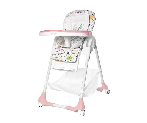 

Стульчик для кормления BABY TILLY Bistro T-641/2 Розовый