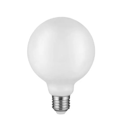 

Лампа Filament G125 10W 1070lm 3000К Е27 milky диммируемая LED 1/20