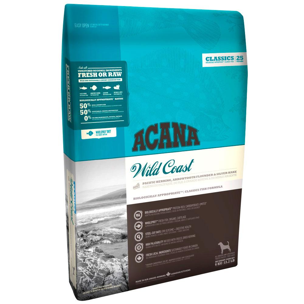

Сухой корм для собак Acana Wild Coast 6 кг