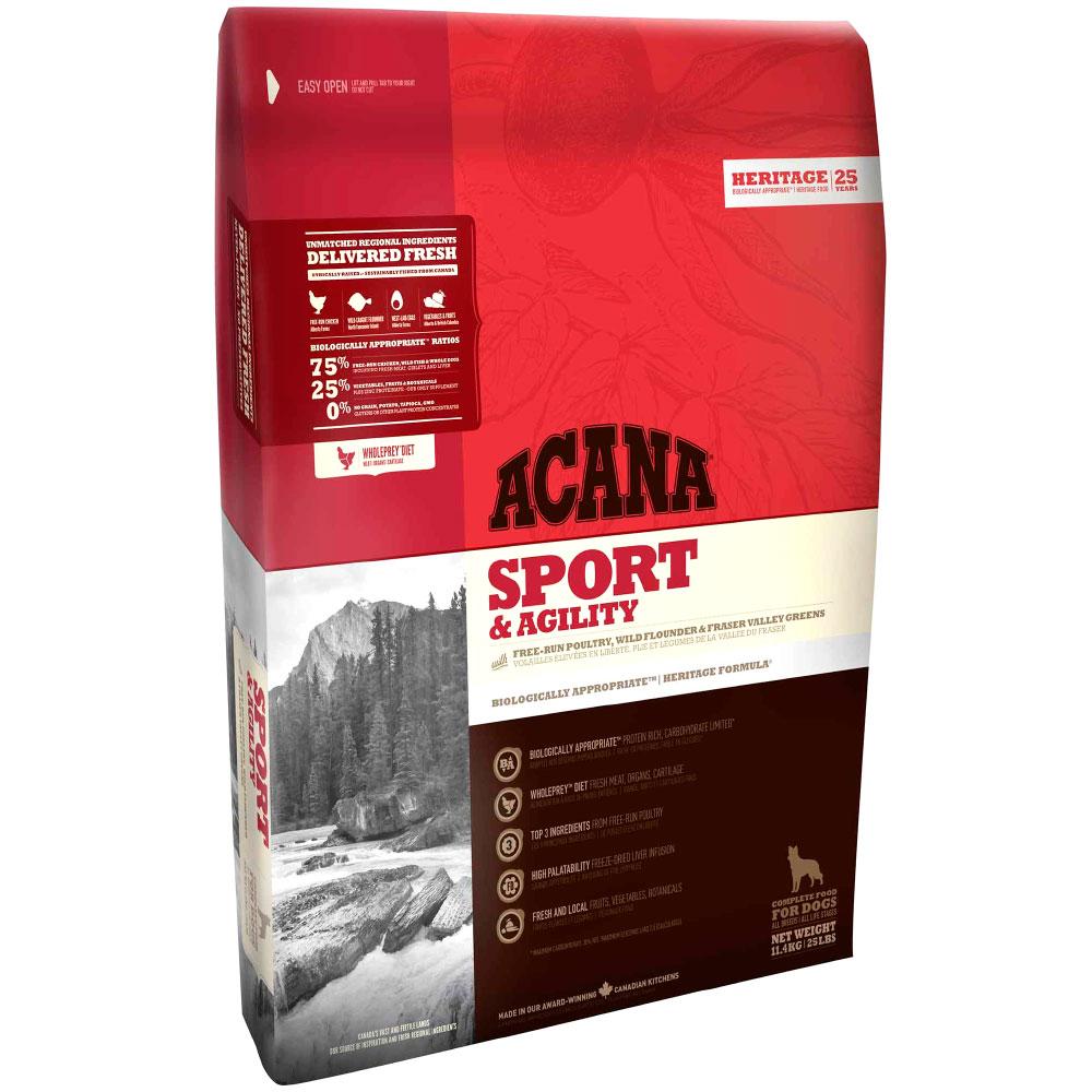 

Сухой корм для собак Acana Sport&Agility, 11,4 кг