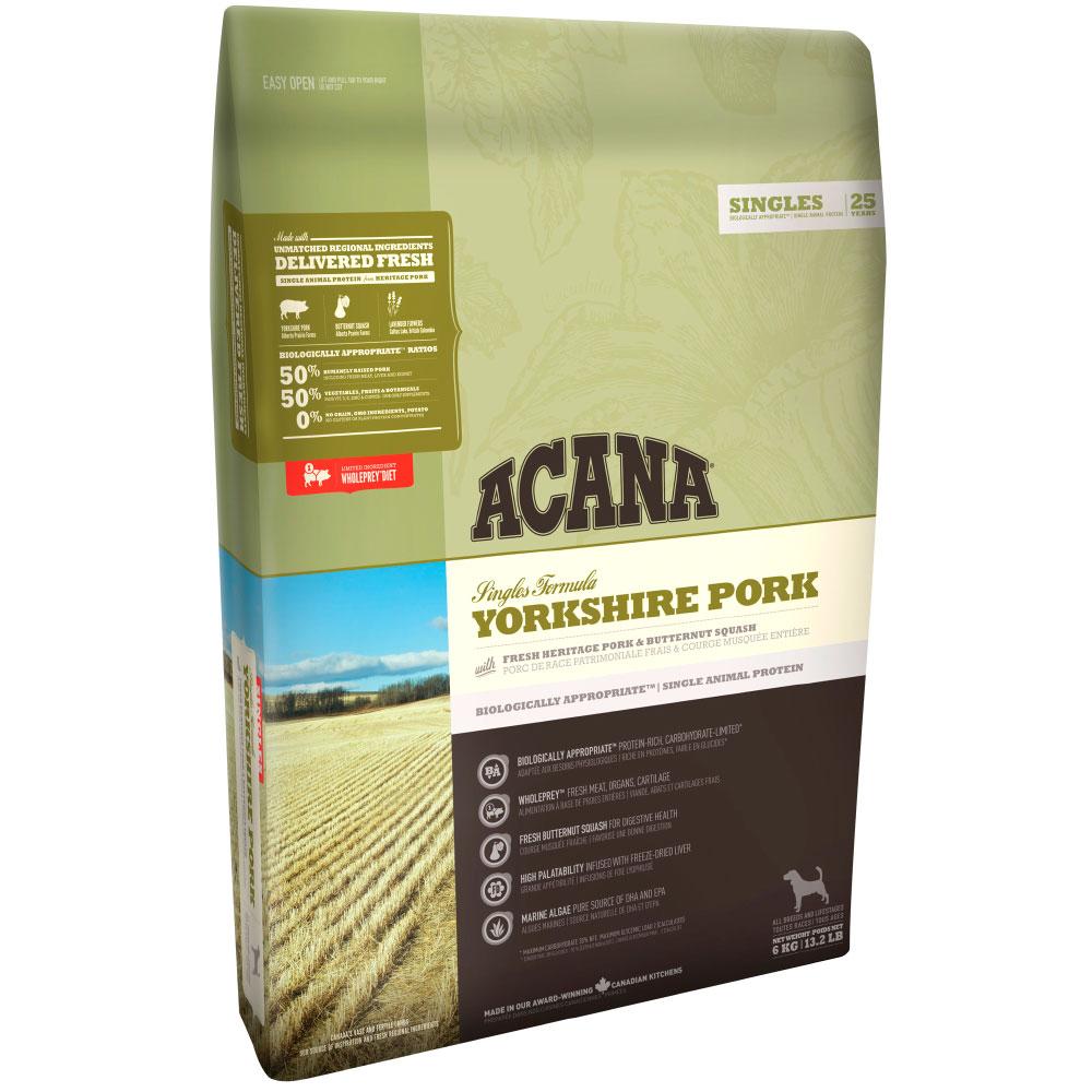 

Сухой корм для собак Acana Yorkshire Pork , 2 кг