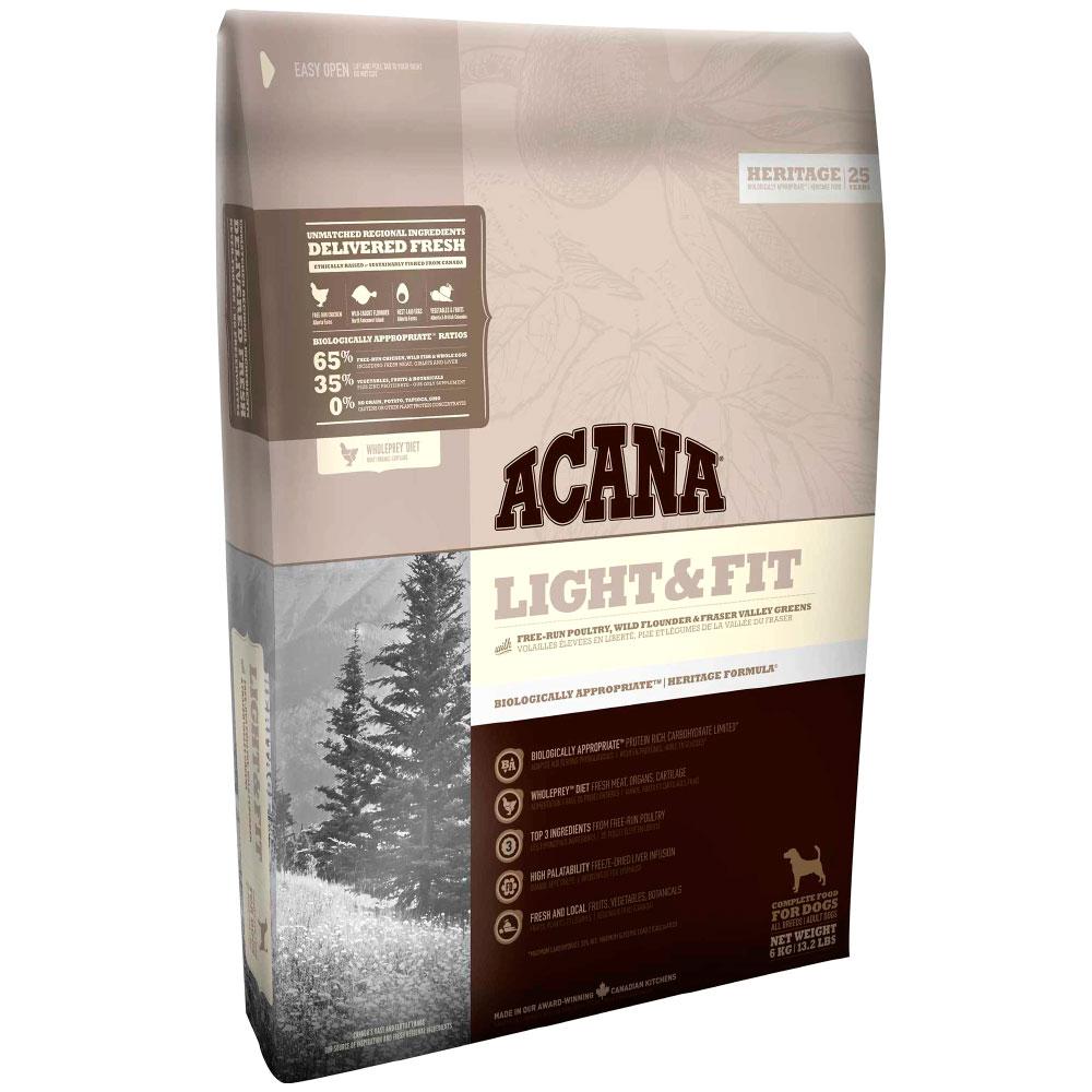 

Сухой корм для собак Acana Light&Fit 6 кг