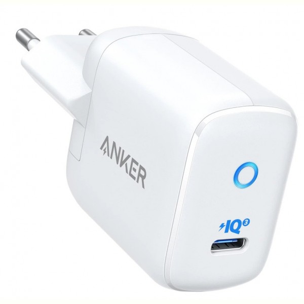 

Сетевое зарядное устройство Anker PowerPort III Mini 1 - 30W PowerIQ3.0 White