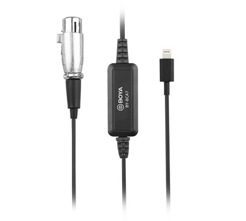 

Переходник XLR для iPhone Boya BY-BCA7