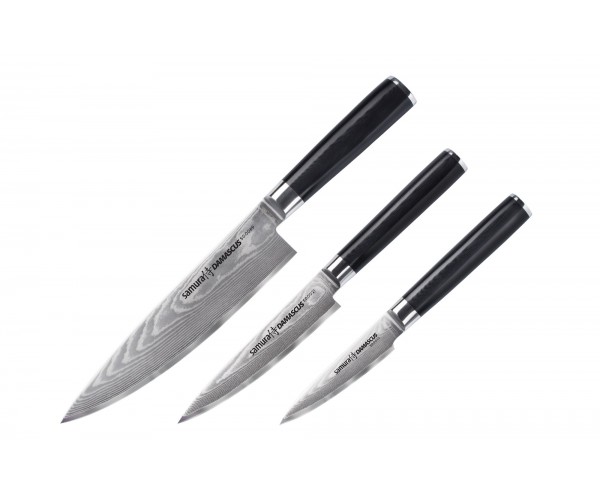 

Набор ножей из 3 предметов Samura Damascus SD-0220