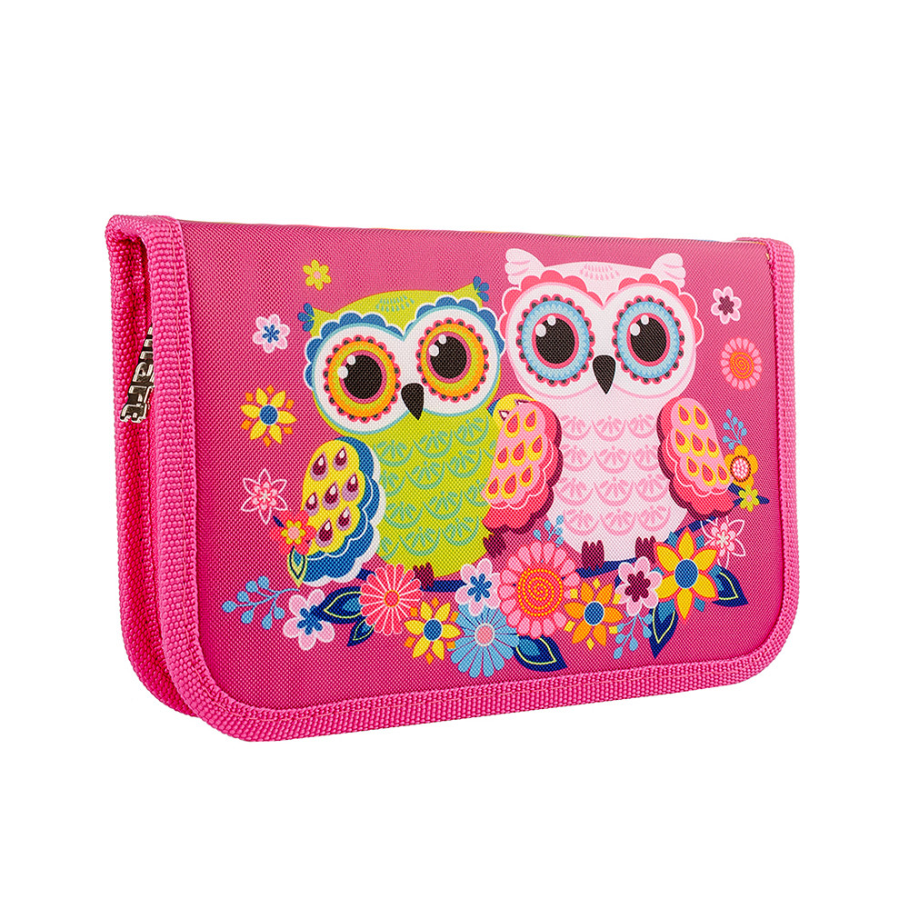 

Пенал-книжка твердый SMART одинарный с клапаном HP-03 Owls (532785)