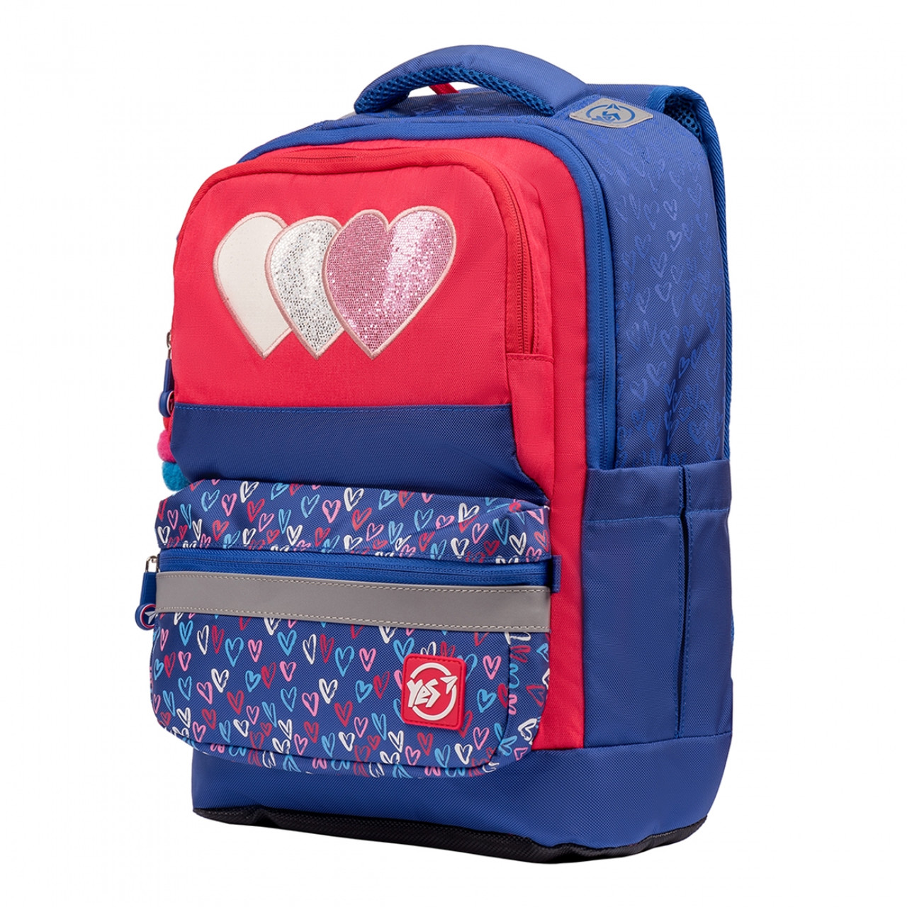 

Рюкзак школьный YES S-30 Juno XS Heart beat Ergo 558211