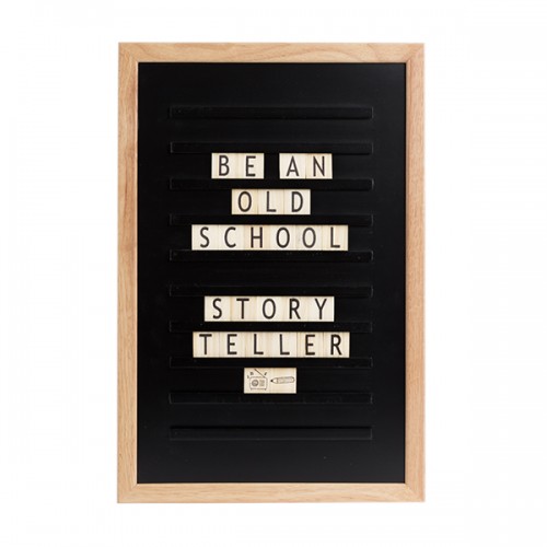 

Доска для создания надписей old school letter board Black 30*45