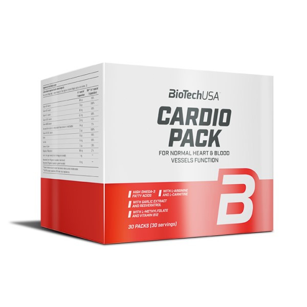 

Витамины и минералы BioTech USA Cardio Pack 30 пакетов