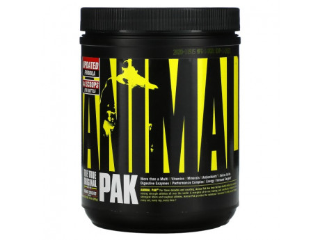 

Витамины Universal Nutrition Animal Pak Powder 302 грамма Вкус Вишня