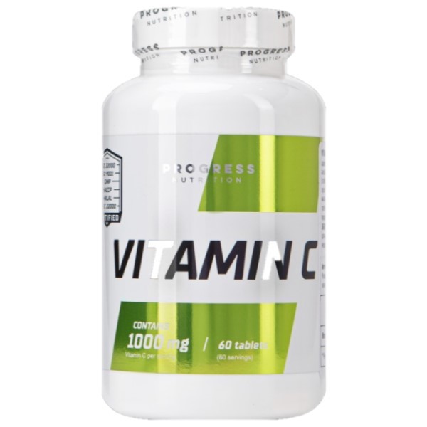 

Витамины Progress Nutrition Vitamin C 1000 (60 таблеток)