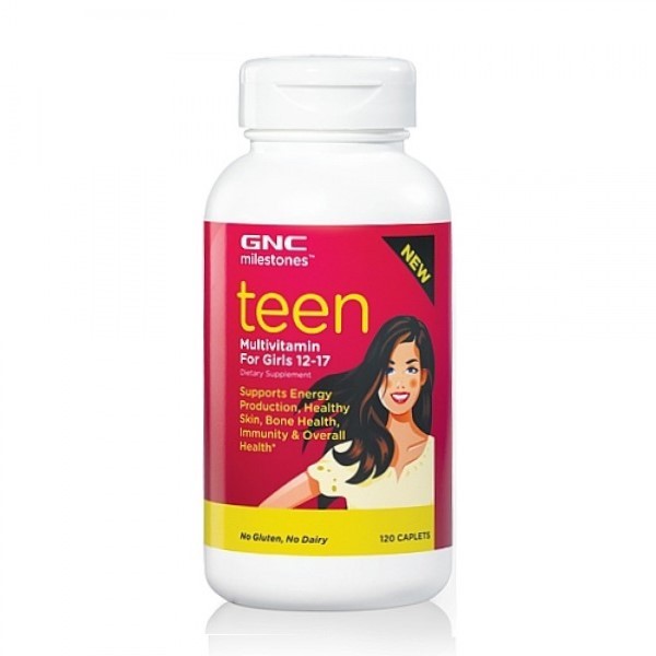 

Витамины GNC Teen Multivitamin For Girls 120 таблеток