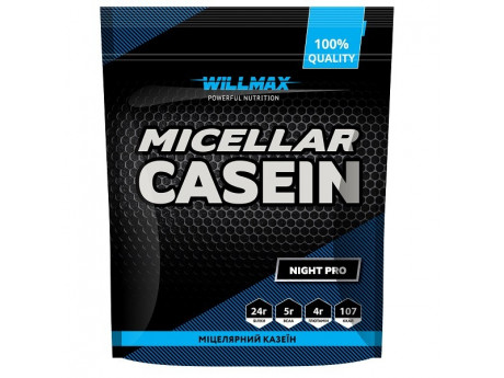 

Протеин WillMax Micellar Casein 80% (900 грамм) Вкус Натуральный