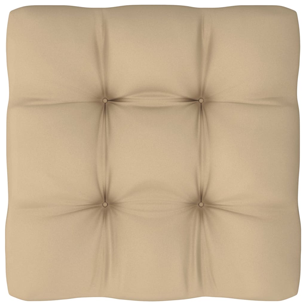 

Подушка для дивана з піддону Shumee бежева 80x80x12 см. 314405