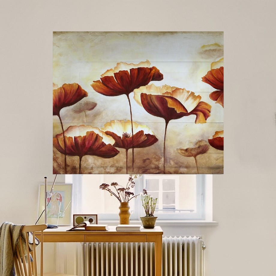 

Римская штора система Classic InHt Фотопечать Арт 17-001 Блэкаут 200х170 см