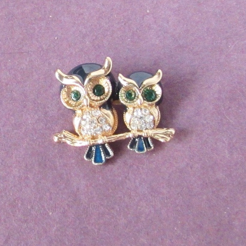 

Брошь совы в стразах Fashion Jewelry 4053