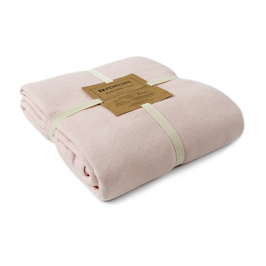 

Покрывало Penelope Eliza Pike pink розовый 105*120 (svt-2000022267717)