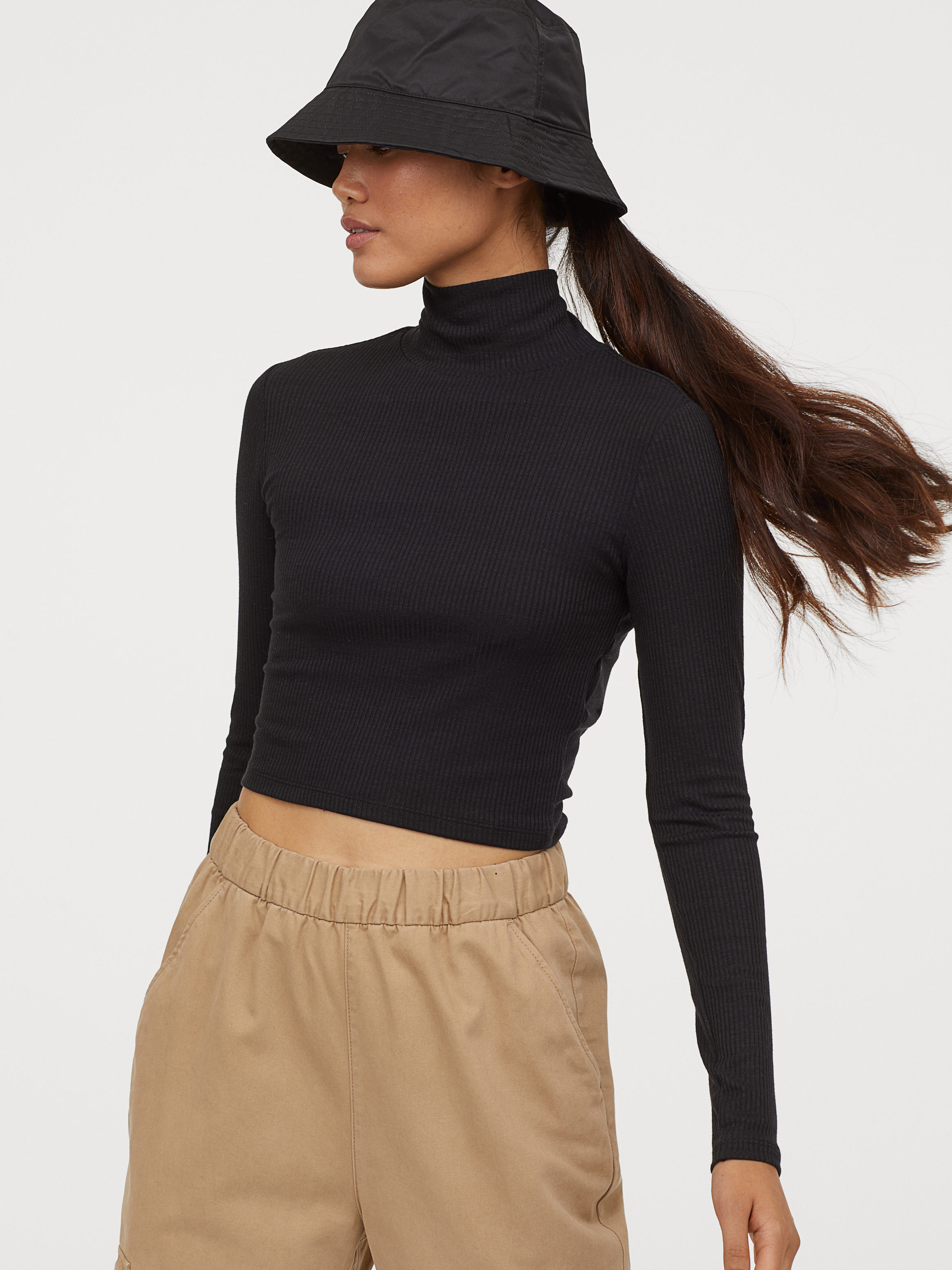 

Водолазка H&M 07-0784858-001 L Черная (СА2000001854778)