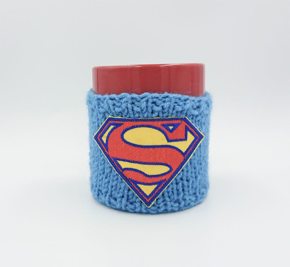 

Кружка CupCase 340 мл "SUPER" в вязанном чехле
