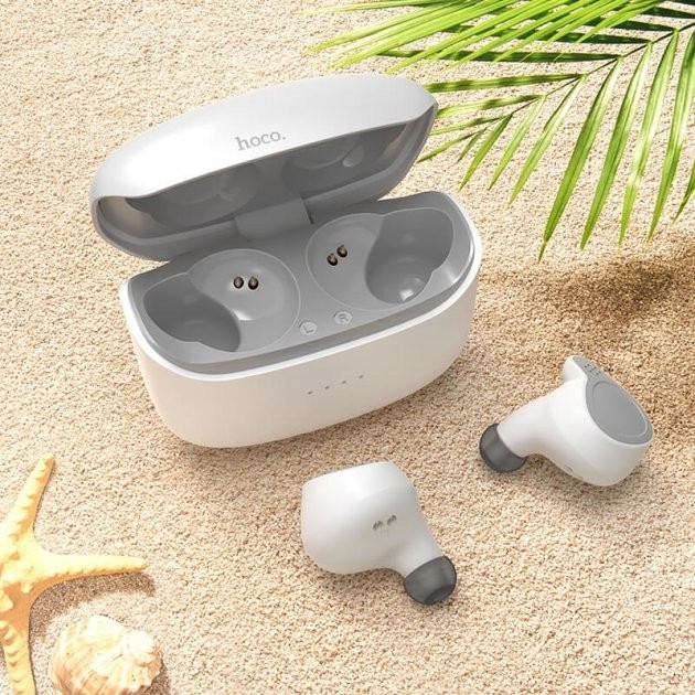 

Bluetooth-наушники Hoco Shelly ES47 TWS с зарядным чехлом white