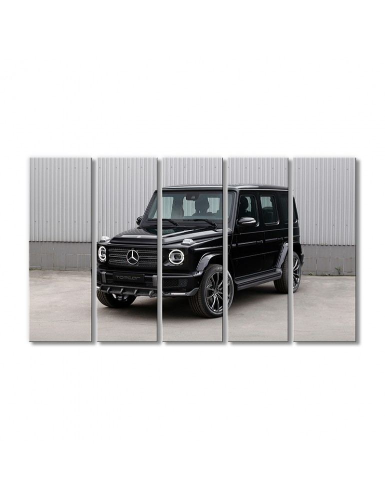 

Модульная картина Artel «Автомобиль Мерседес Бенц G 350» 5 модулей 70x105 см