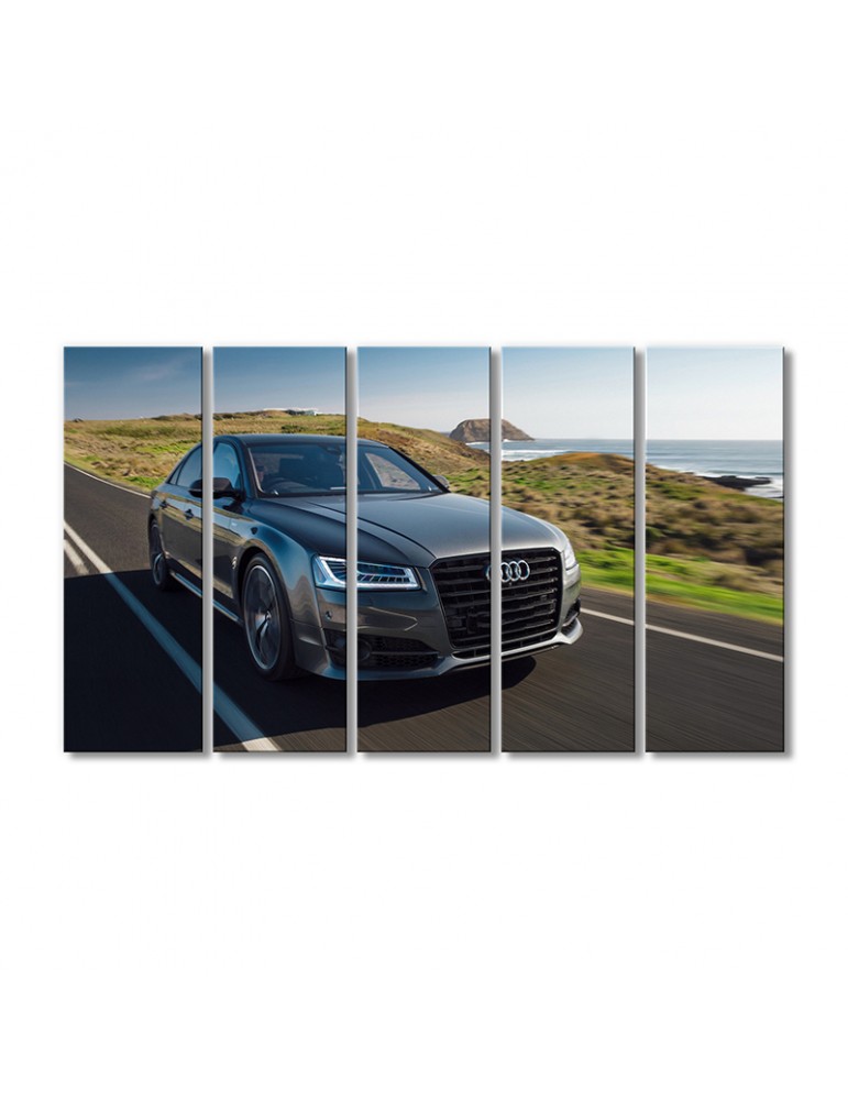 

Модульная картина Artel «Автомобиль Ауди S8» 5 модулей 80x120 см